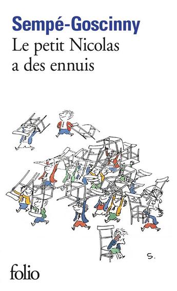 Couverture du livre « Le petit Nicolas a des ennuis » de Jean-Jacques Sempe et Rene Goscinny aux éditions Folio