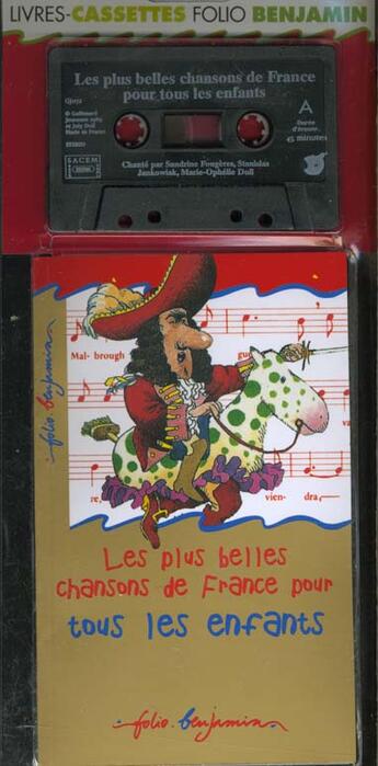 Couverture du livre « Les plus belles chansons de france pour tous les enfants » de Roland Sabatier aux éditions Gallimard-jeunesse
