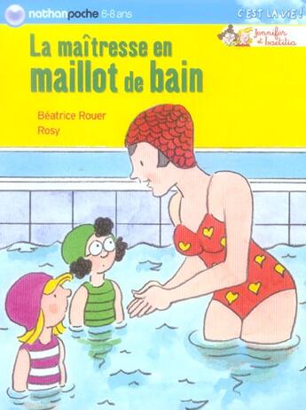 Couverture du livre « Maitresse en maillot de bain » de Rouer/Rosy/Rozy aux éditions Nathan