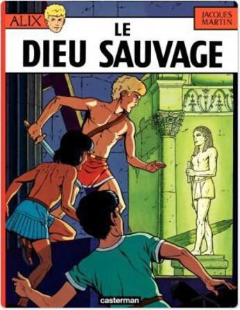 Couverture du livre « Alix t.9 ; le dieu sauvage » de Jacques Martin aux éditions Casterman