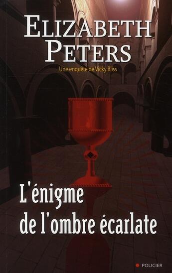 Couverture du livre « L'énigme de l'ombre écarlate » de Peters-E aux éditions City