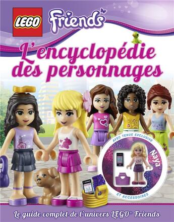 Couverture du livre « Lego friends ; l'encyclopédie des personnages » de  aux éditions Huginn & Muninn