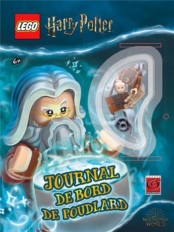 Couverture du livre « Lego - Harry Potter ; journal de bord de Poudlard » de  aux éditions Carabas