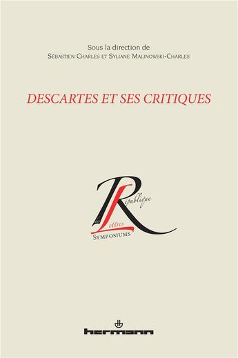 Couverture du livre « Descartes et ses critiques » de Malinowski-Charles S aux éditions Hermann