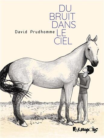 Couverture du livre « Du bruit dans le ciel » de David Prudhomme aux éditions Futuropolis