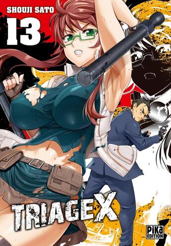 Couverture du livre « Triage X Tome 13 » de Shouji Sato aux éditions Pika