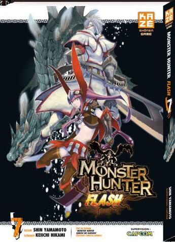 Couverture du livre « Monster hunter flash Tome 7 » de Keiichi Hikami et Shin Yamamoto aux éditions Crunchyroll