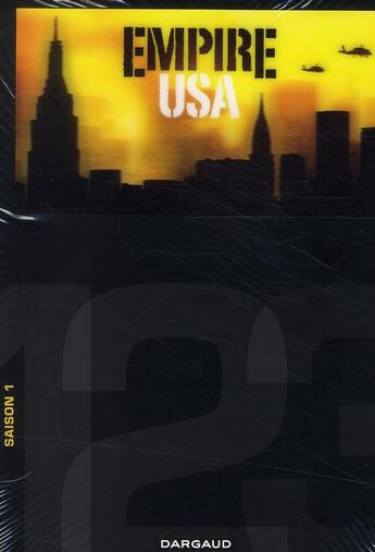 Couverture du livre « Empire USA ; coffret t.1 à t.3 » de  aux éditions Dargaud