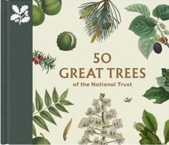 Couverture du livre « 50 great trees of the national trust » de Simon Toomer aux éditions Thames & Hudson