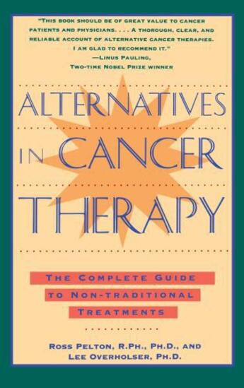 Couverture du livre « Alternatives in Cancer Therapy » de Pelton Ross aux éditions Touchstone