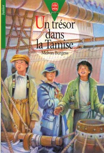 Couverture du livre « Un tresor dans la tamise » de Burgess-M aux éditions Le Livre De Poche Jeunesse