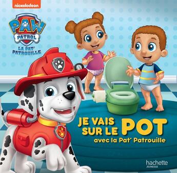 Couverture du livre « Je vais sur le pot grace avec la Pat'Patrouille » de  aux éditions Hachette Jeunesse