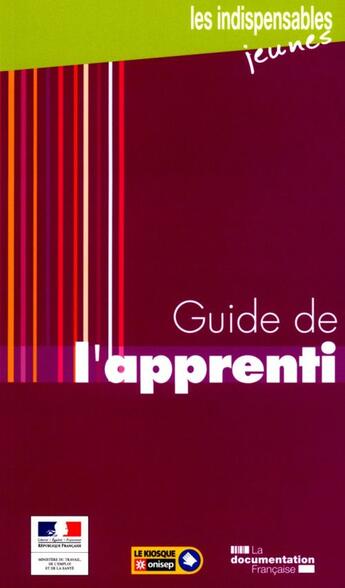 Couverture du livre « Guide de l'apprenti 2011 » de  aux éditions Documentation Francaise