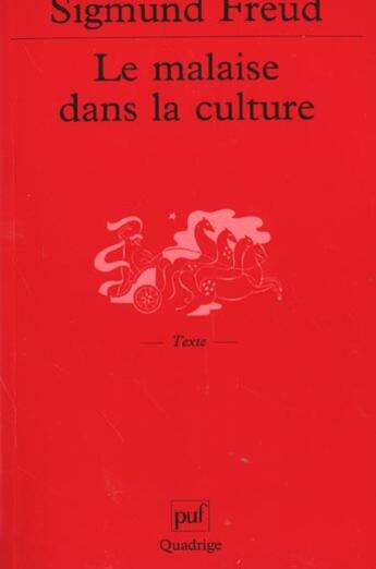 Couverture du livre « Le malaise dans la culture (5e ed) » de Sigmund Freud aux éditions Puf