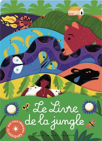 Couverture du livre « Mes tout premiers classiques t.4 : le livre de la jungle » de Cynthia Alonso aux éditions Albin Michel