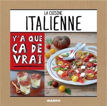 Couverture du livre « La cuisine italienne » de Jean Etienne aux éditions Mango