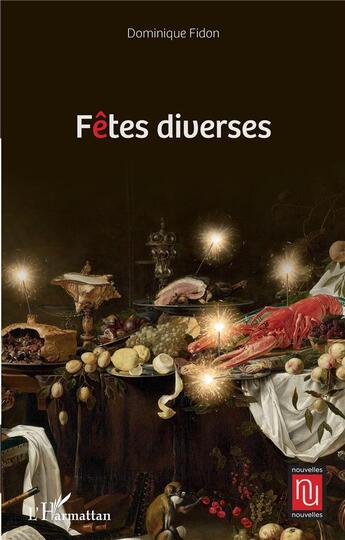 Couverture du livre « Fêtes diverses » de Dominique Fidon aux éditions L'harmattan