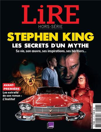 Couverture du livre « Lire - le magazine des livres et des ecrivains - hors serie special stephen king » de Collectif Lire aux éditions L'opportun