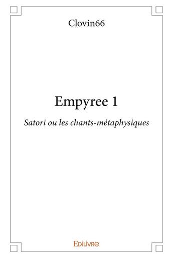 Couverture du livre « Empyree 1 » de Clovin66 Clovin66 aux éditions Edilivre