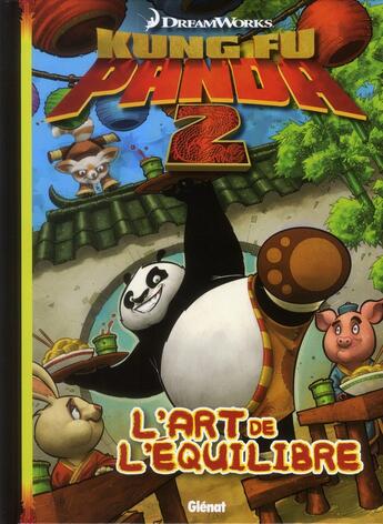 Couverture du livre « Kung fu panda t.1 » de  aux éditions Glenat