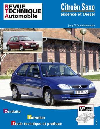 Couverture du livre « Citroen saxo - essence et diesel » de Etai aux éditions Etai