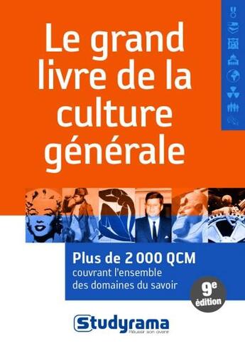 Couverture du livre « Le grand livre de la culture générale (9e édition) » de  aux éditions Studyrama