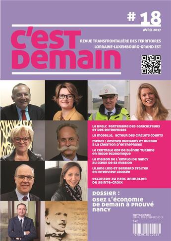 Couverture du livre « C'est demain n°18 » de Mettis Editions aux éditions Mettis