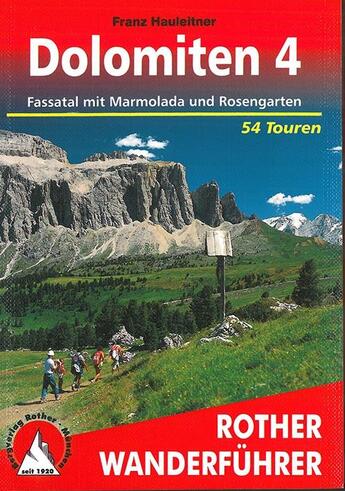 Couverture du livre « Dolomiten 4 (all) » de  aux éditions Rother