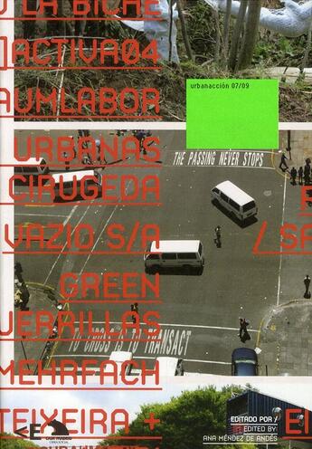 Couverture du livre « Urbanaccion 07/09 /Anglais/Espagnol » de Mendez De Andes Ana aux éditions Actar