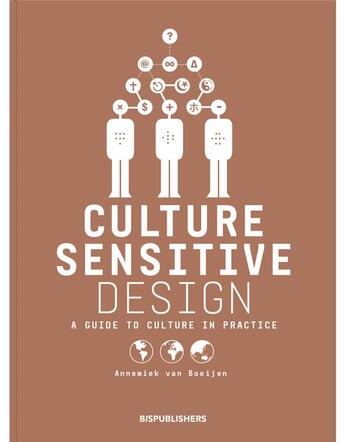 Couverture du livre « Culture sensitive design a guide to culture in practice » de Van Boeijen Annemiek aux éditions Bis Publishers