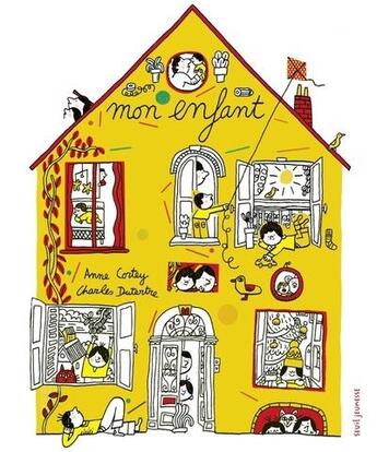 Couverture du livre « Mon enfant » de Charles Dutertre et Anne Cortey aux éditions Seuil Jeunesse