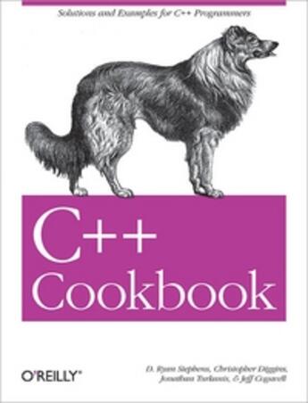 Couverture du livre « C++ cookbook » de Ryan Stephens aux éditions O Reilly & Ass