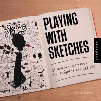 Couverture du livre « Playing with sketches » de Sherman aux éditions Rockport