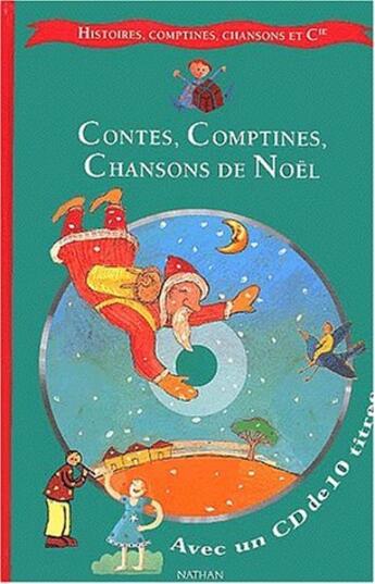 Couverture du livre « Contes compts chansons noel+cd » de  aux éditions Nathan