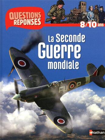 Couverture du livre « La seconde guerre mondiale » de Jean-Michel Billioud aux éditions Nathan