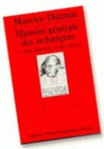 Couverture du livre « Histoire generale des techniques. tome 1 - les origines de la civilisation technique » de Maurice Daumas aux éditions Puf