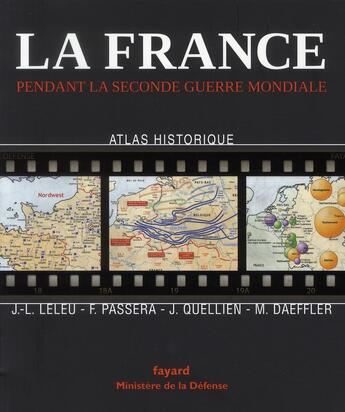 Couverture du livre « La France pendant la seconde guerre mondiale » de Jean Medialivre aux éditions Fayard