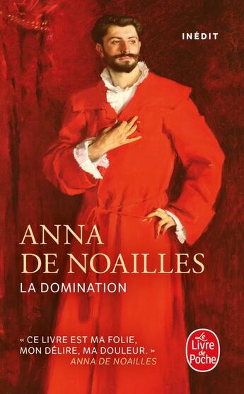 Couverture du livre « La domination » de Anna De Noailles aux éditions Le Livre De Poche