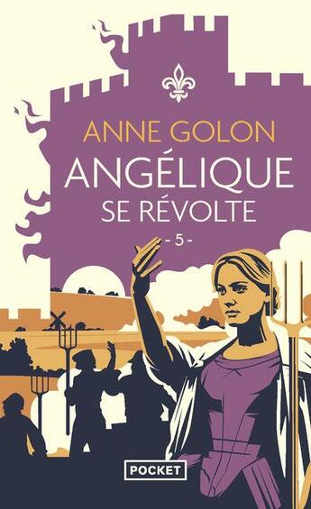 Couverture du livre « Angélique se révolte » de Anne Golon aux éditions Pocket