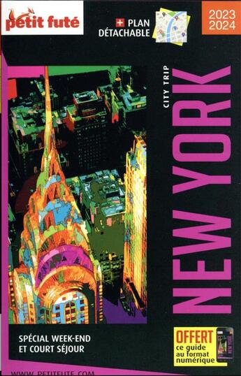 Couverture du livre « GUIDE PETIT FUTE ; CITY TRIP : New York » de Collectif Petit Fute aux éditions Le Petit Fute