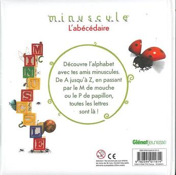 Couverture du livre « Minuscule » de Josephine Lacasse aux éditions Glenat Jeunesse