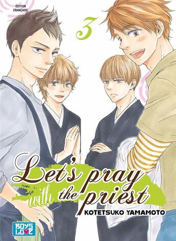 Couverture du livre « Let's pray with the priest ! t.3 » de Kotetsuko Yamamoto aux éditions Boy's Love