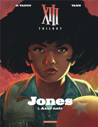Couverture du livre « XIII Trilogy : Jones Tome 1 : azur noir » de Yann et Olivier Taduc aux éditions Dargaud