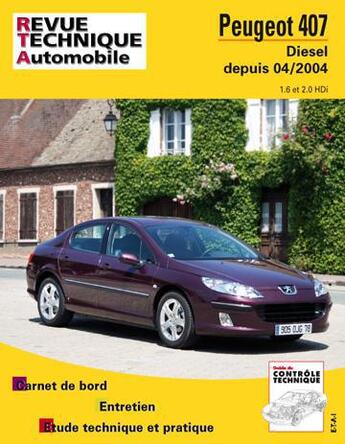 Couverture du livre « Peugeot 307 ii - diesel depuis 07-2005 » de Etai aux éditions Etai