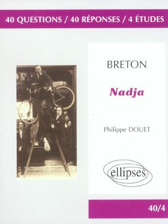 Couverture du livre « Breton, nadja » de Douet aux éditions Ellipses Marketing