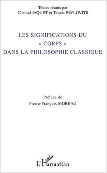 Couverture du livre « Les significations du 