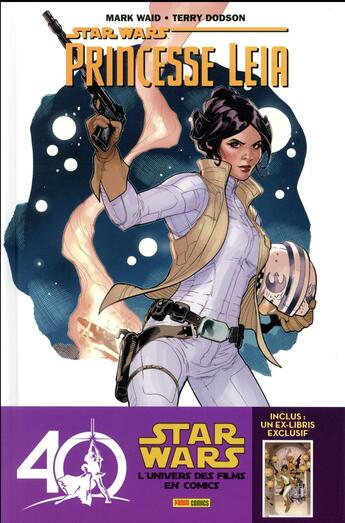 Couverture du livre « Star Wars - Princesse Leia Tome 1 » de Mark Waid et Terry Dodson aux éditions Panini