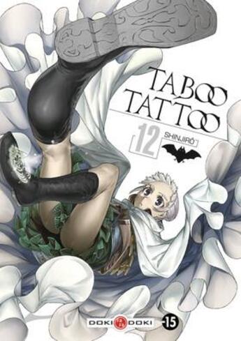 Couverture du livre « Taboo tattoo t.12 » de Shinjiro aux éditions Bamboo