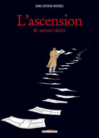 Couverture du livre « L'Ascension et autres récits » de Marc-Antoine Mathieu aux éditions Delcourt