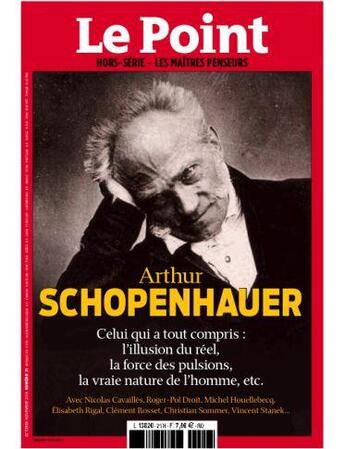 Couverture du livre « Le point maitres penseurs n 21 schopenhauer octobre 2016 » de  aux éditions Le Point